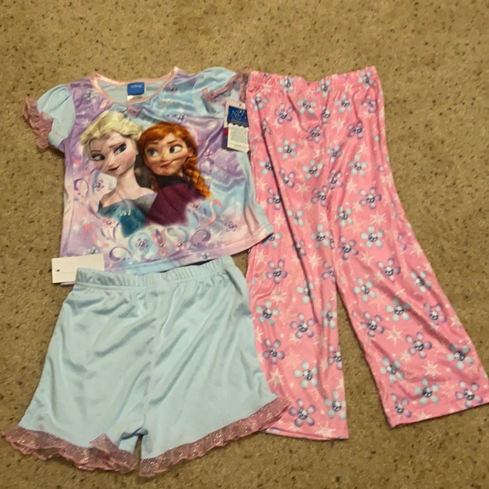 NWT 3pc pajama set size 4T